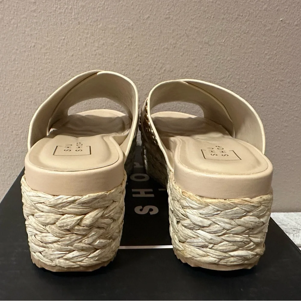 Shu Shop Kaia Platform Sandal - NIB